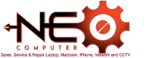 neo computer logo footer